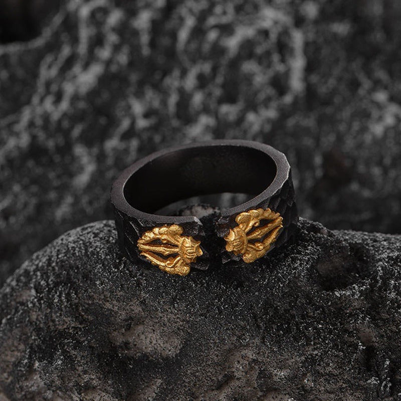 Chic Vintage-Inspired Adjustable Ring
