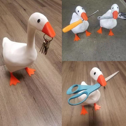 Charming Duck Magnet Key Holder