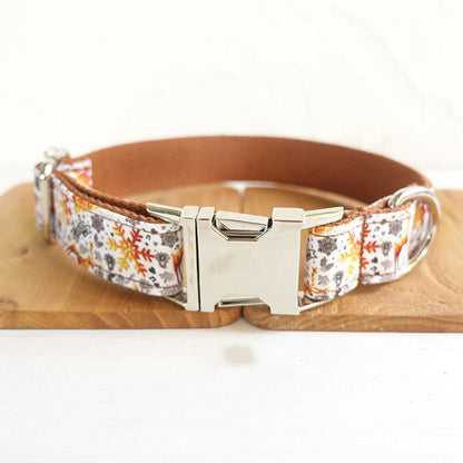 Golden Festive Dog Collar by MUTTCO