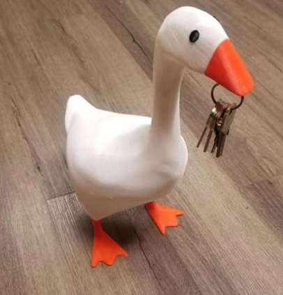 Charming Duck Magnet Key Holder